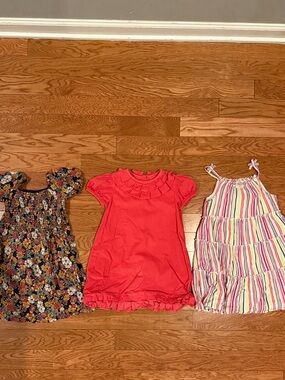 Dress Bundle-1Melon corduroy dress, 1Gap colorful dress,& 1 colorful dress